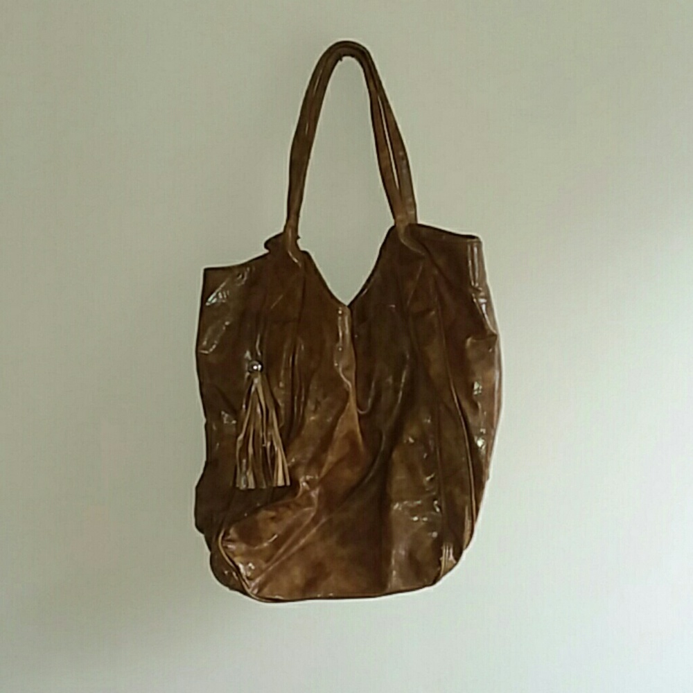 Maurices Brown Faux Leather Purse